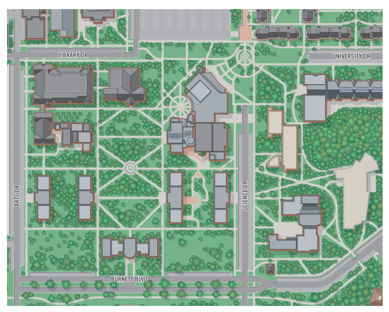 Georgia Southern Armstrong Campus Map Map Of Us Western States 8070