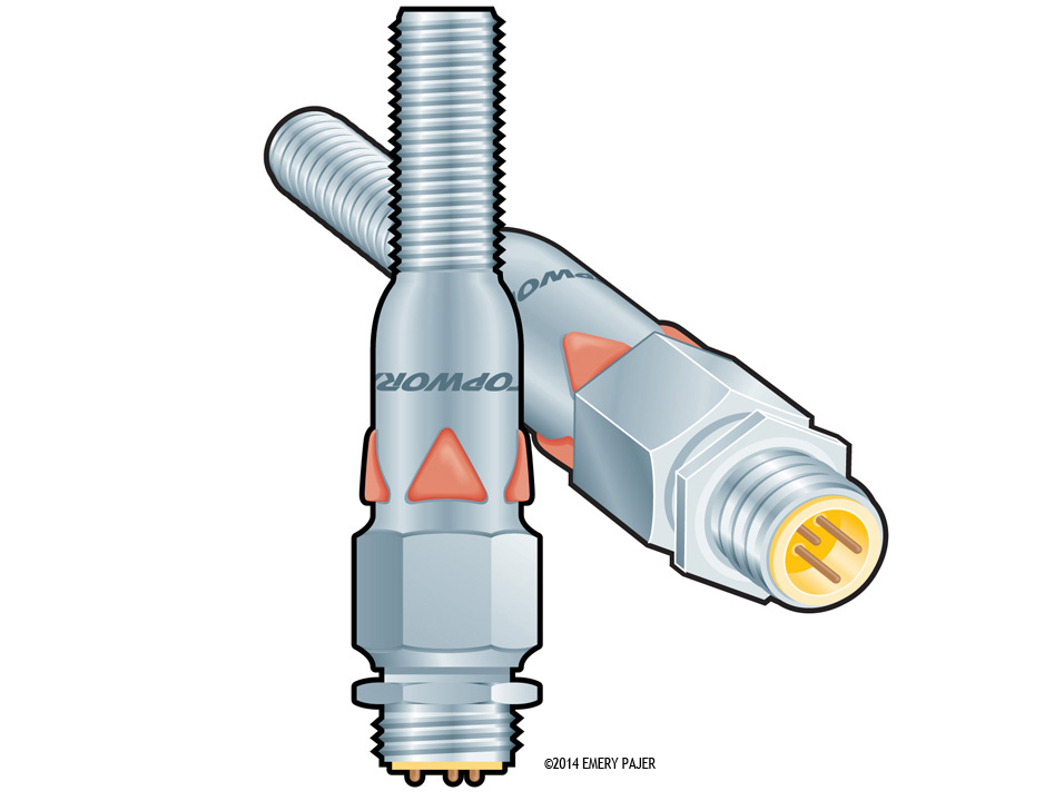 Product Illustration, Magnetic Switch   