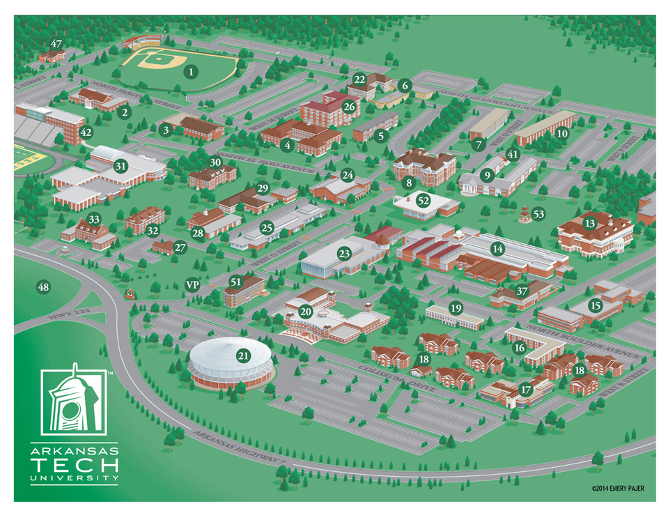 Tarc Main Campus Map